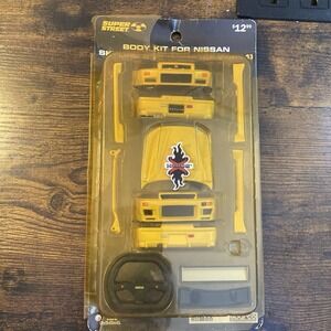 Radio Shack Xmods Super Street Body Kit Nissan Skyline GT-r Car 2003 NEW Box Dmg